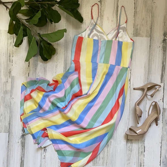 Lulus Winning Smile Rainbow Dress - Picture 9 of 9